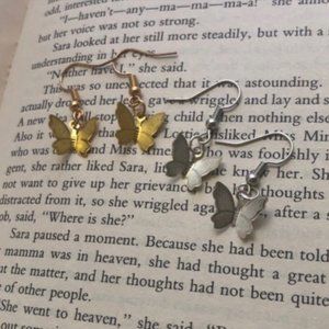 butterfly earrings